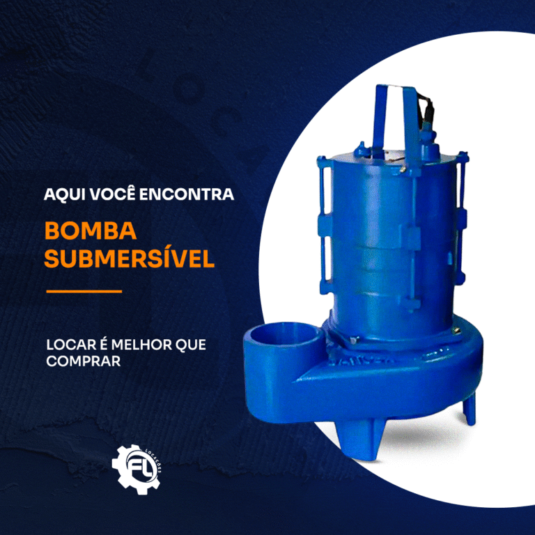 locação de bomba submersível