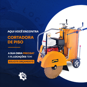 Locação de Cortadora de Piso