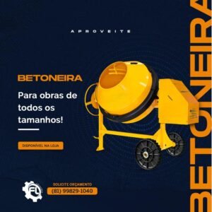 Locação de Betoneira
