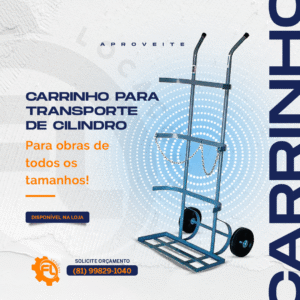 Locação de Carrinho de Transporte de Cilindro