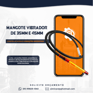 Locação de Mangote Virador de 35MM e 45MM