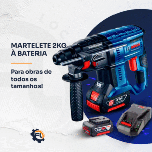 Locação de Martelete 2KG à Bateria
