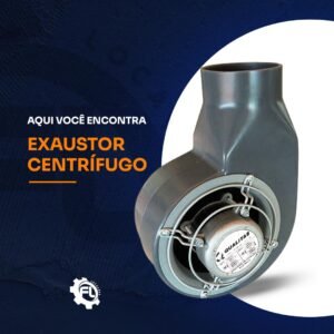 Locação de exaustor centrífugo