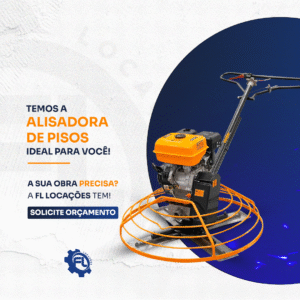Locação de Alisadora de piso