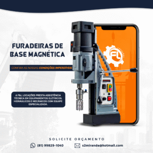 Furadeiras de Base Magnética