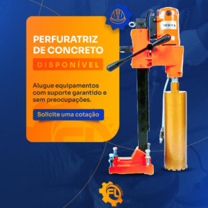 Locação de Perfuratriz de Concreto